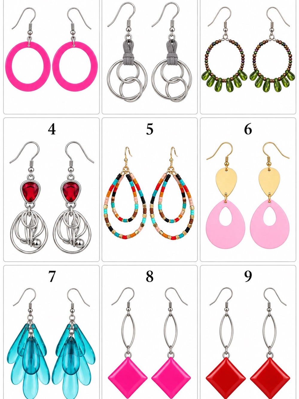 Multiple Dangle Earring Sets • ALL BRAND NEW • Choose Yours!